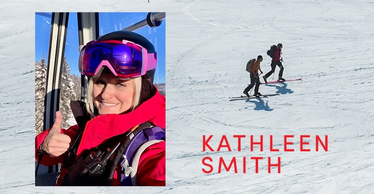 National ski patroller Kathleen Smith