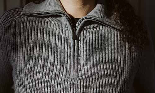 Grey icebreaker merino knitted sweater