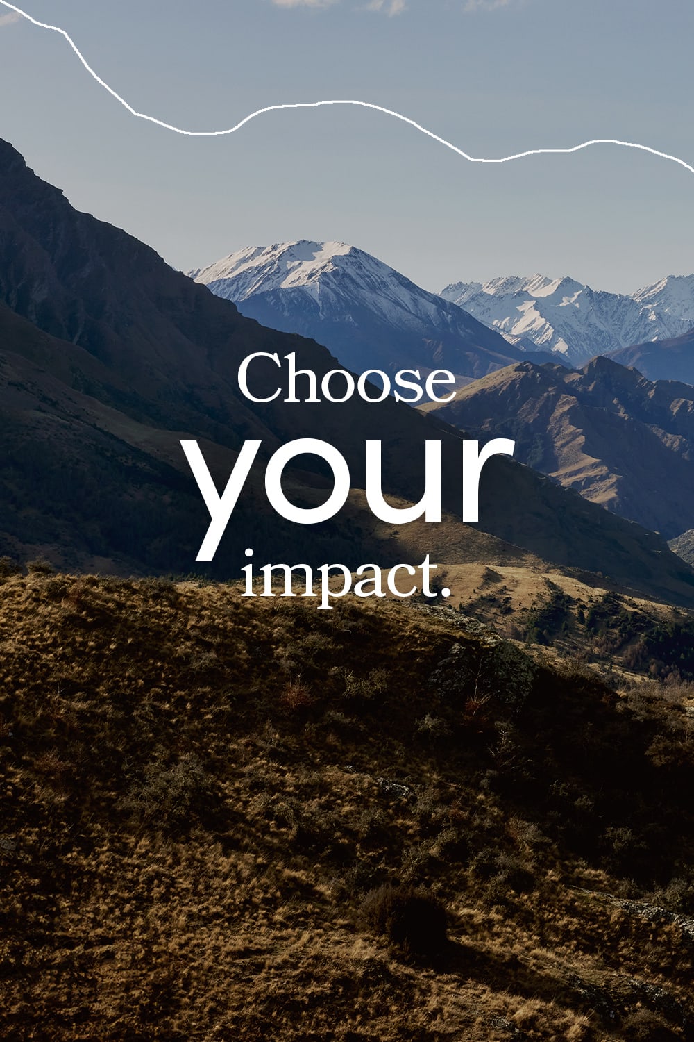 Choose your impact.
