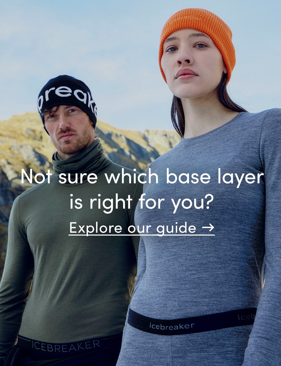 Not sure which base layer is right for you? Explore our guide.