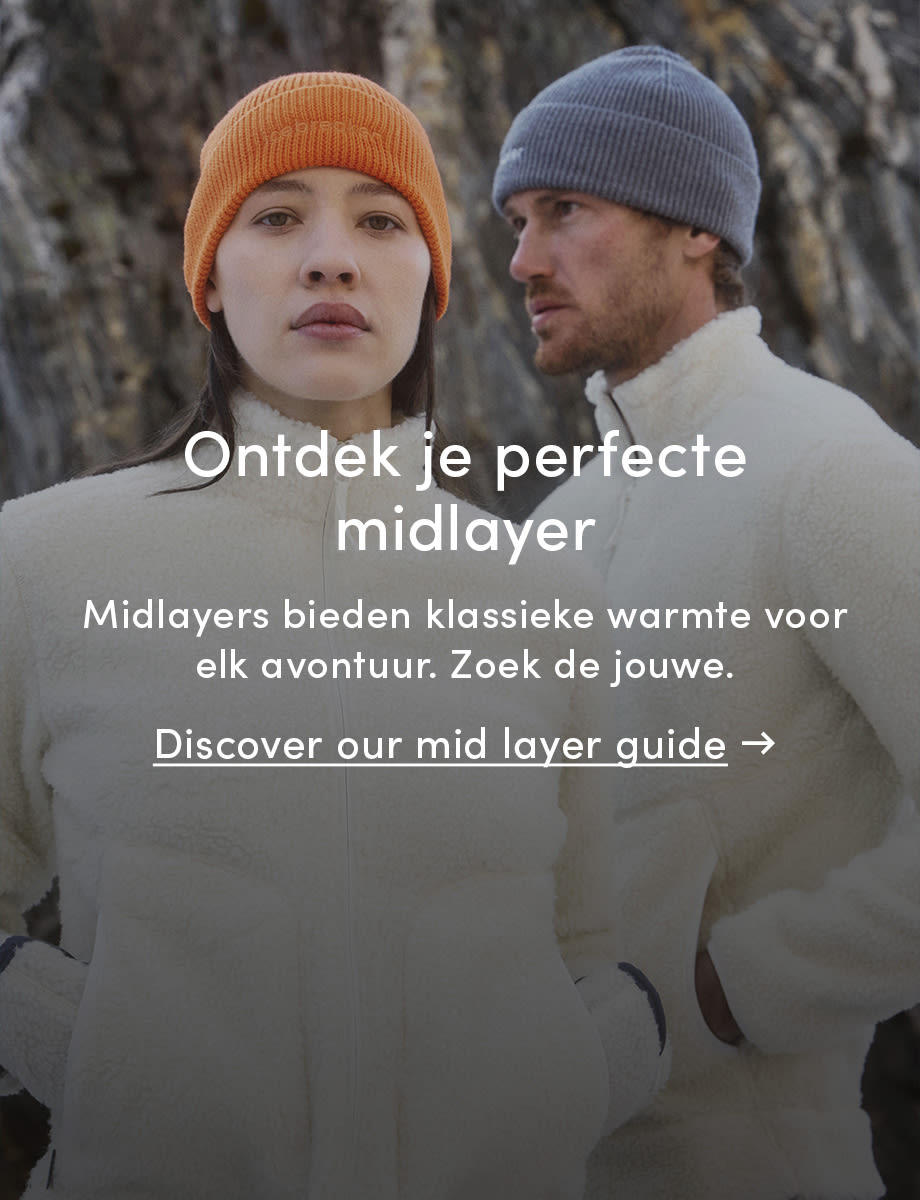 Discover your perfect mid layer. Click on this image to discover our mid layer guide.