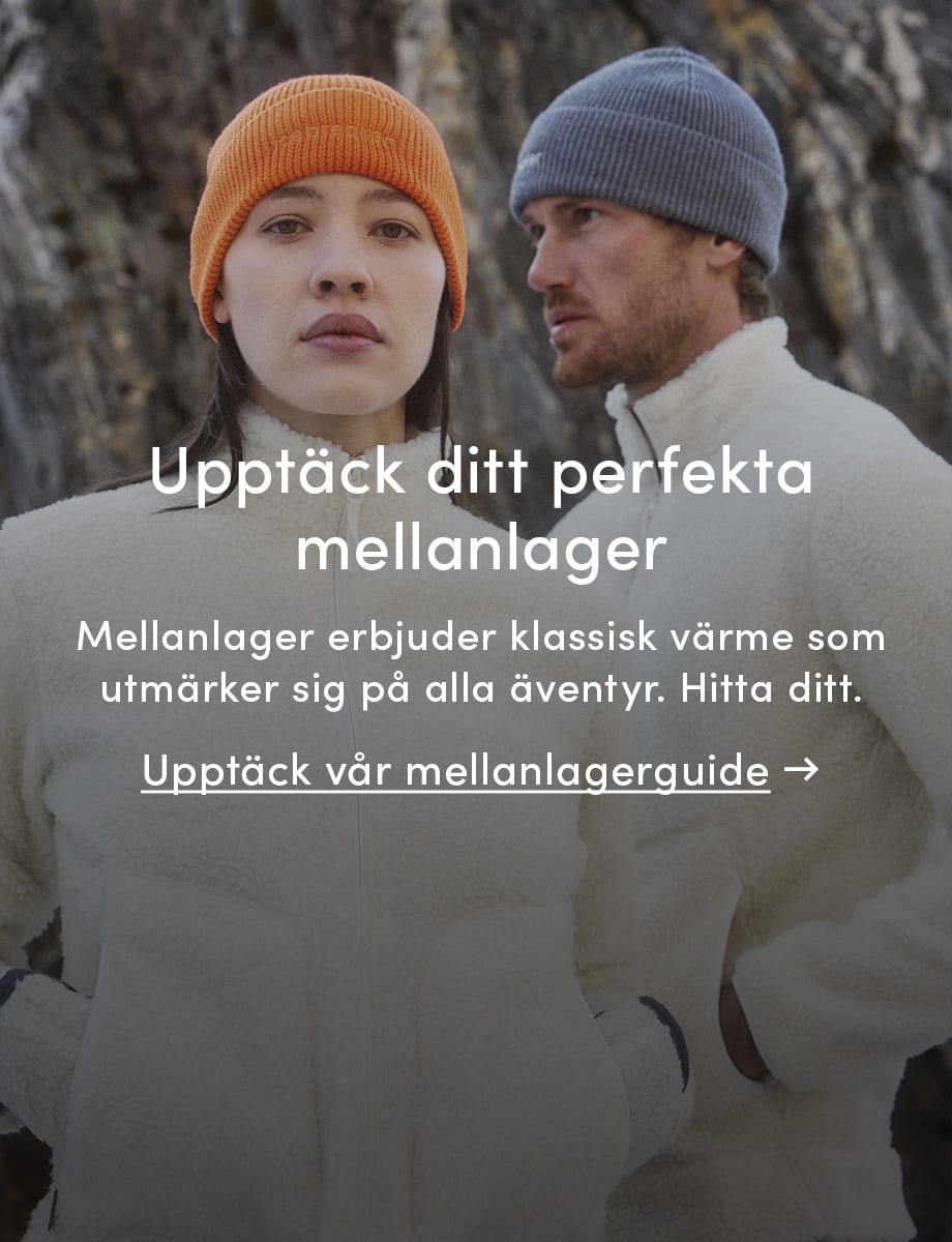 Discover your perfect mid layer. Click on this image to discover our mid layer guide.