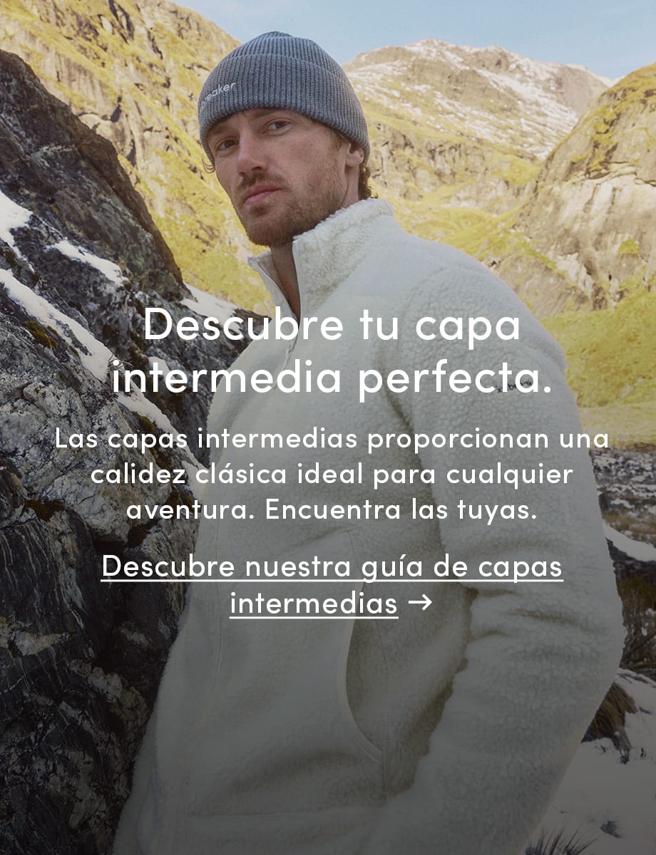 Discover your perfect mid layer. Click on this image to discover our mid layer guide.