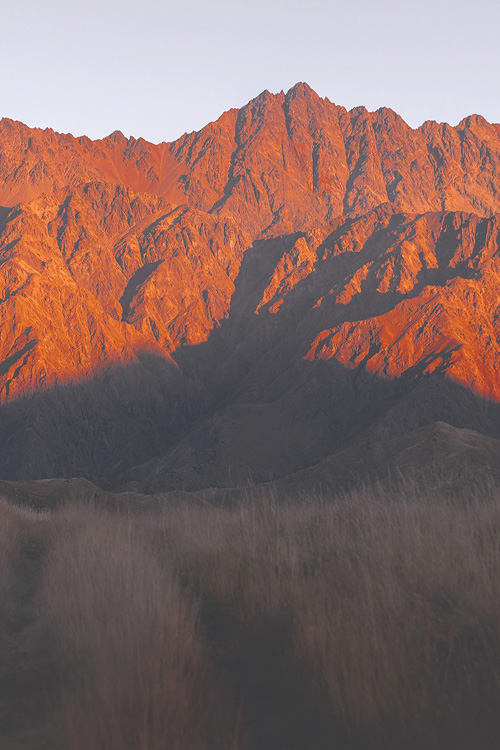 mountain range at Middlehurst station