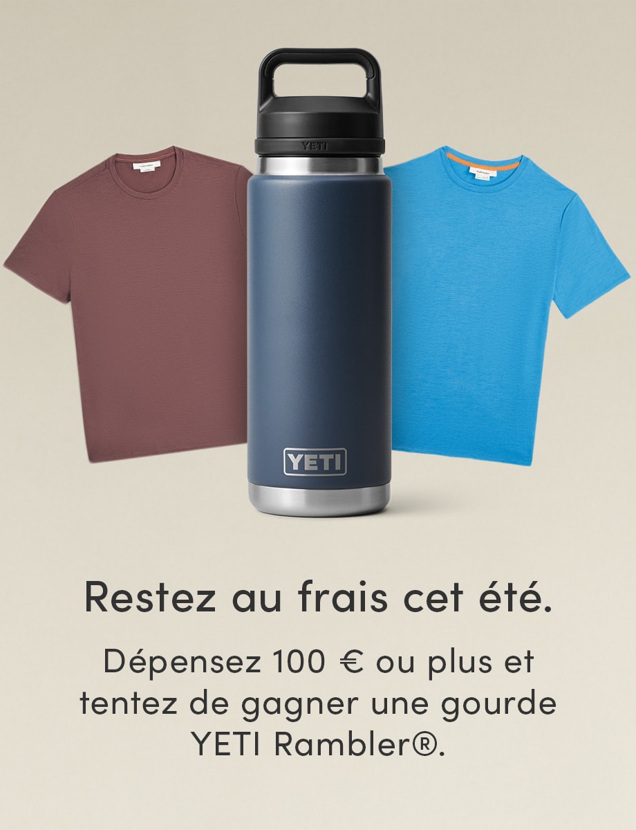 Get the chance to win a YETI Rambler water bottle