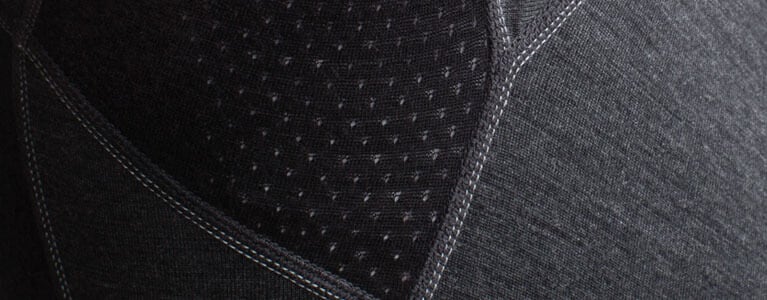 Close up of BodyFitZone™ fabric
